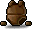 Brown Hard Leather Top