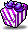 Christmas Present box (Purple)