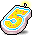 5th anniversary candle