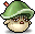 Dejected Green Mushroom Puppet