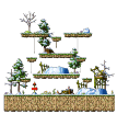 Snow Island: Snow-covered Field 1