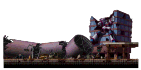 Neo City: <Year 2216> Ruined City Land Mark