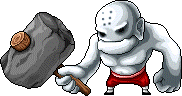 Giant Silver Monk